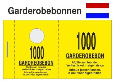 Garderobebonnen .